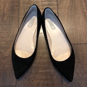 Cole Haan Skimmer Blk Suede Flats